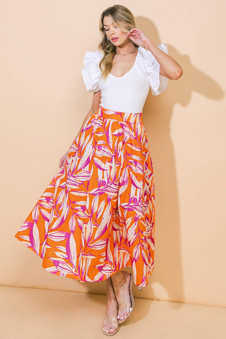 A WORLD OF GOOD WOVEN SKIRT - Glamourous Grace
