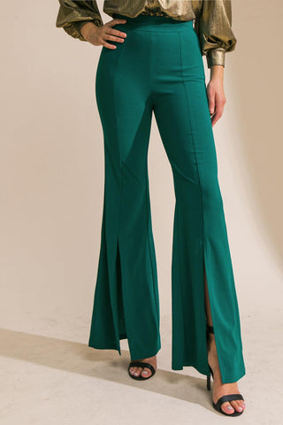 HEY DARLING WOVEN FLARE PANTS - Glamourous Grace