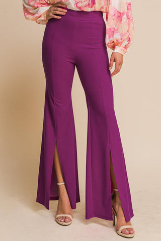 HEY DARLING WOVEN FLARE PANTS - Glamourous Grace