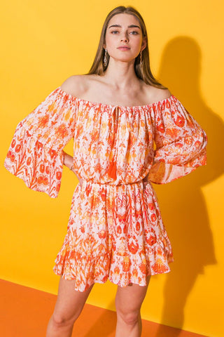 CITY RENDEZVOUS WOVEN ROMPER - Glamourous Grace