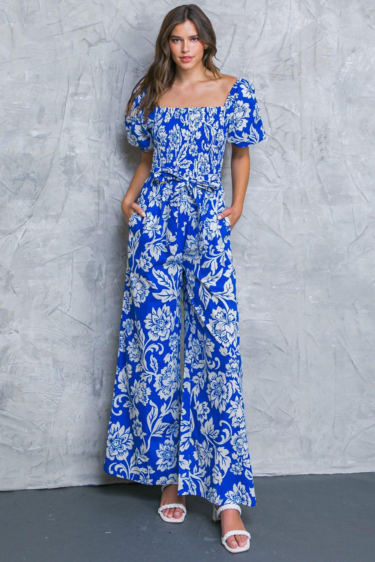 SOMEONE YOU LOVED WOVEN JUMPSUIT - Glamourous Grace