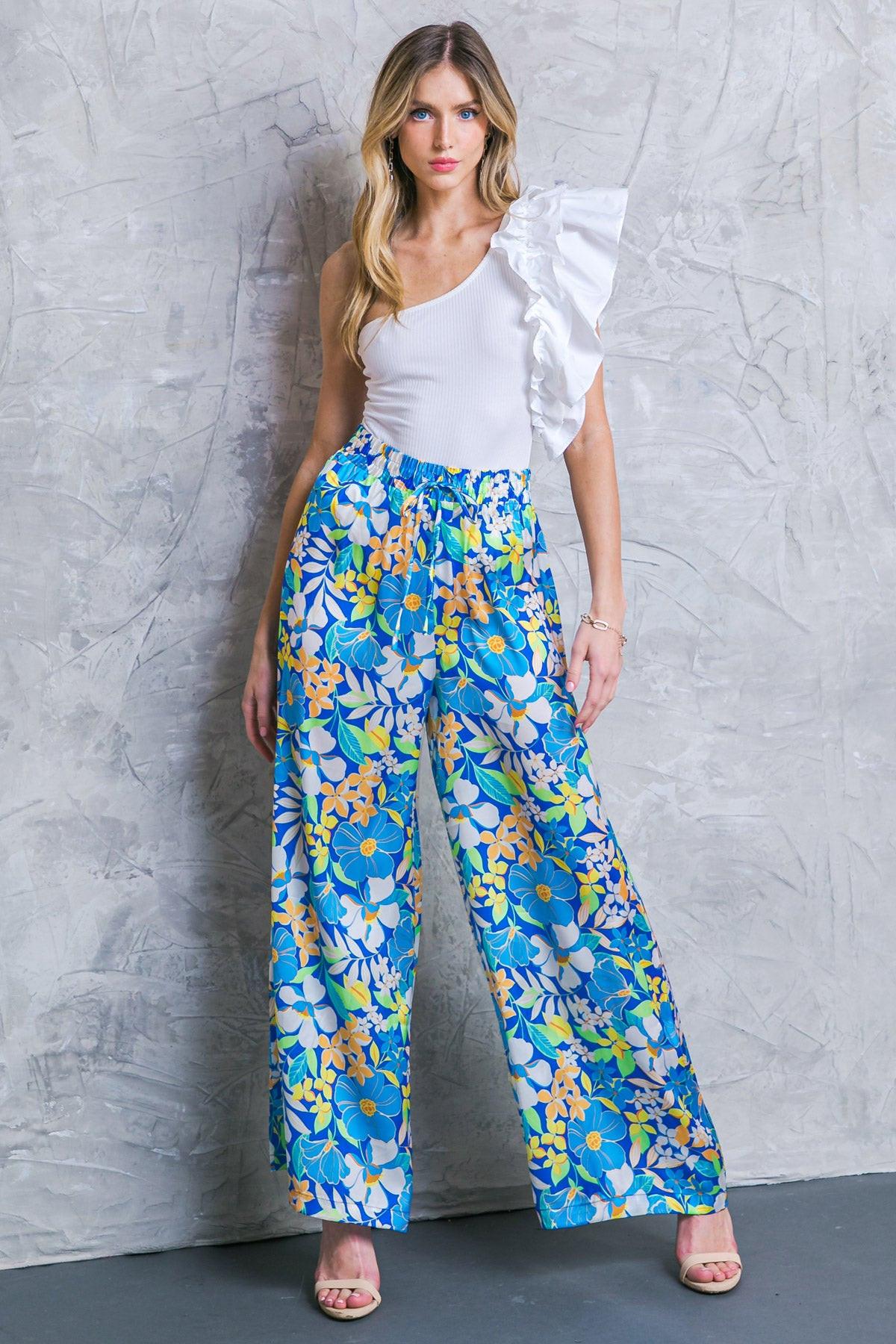 CRUISING THROUGH WOVEN PANTS - Glamourous Grace