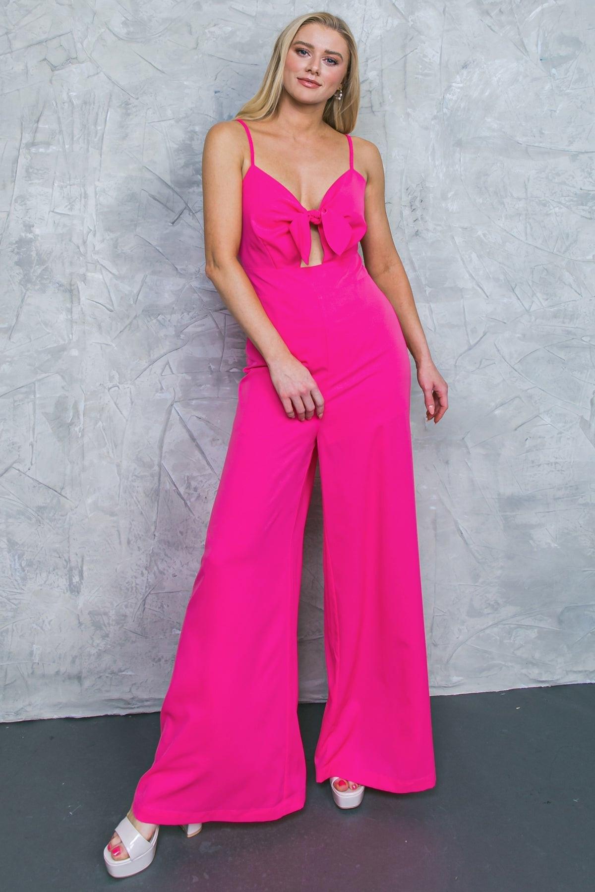 GOOD TO GROW WOVEN JUMPSUIT - Glamourous Grace