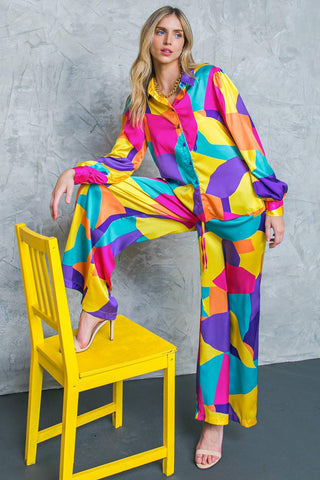 FOLLOW THE FLOW WOVEN PANTS - Glamourous Grace
