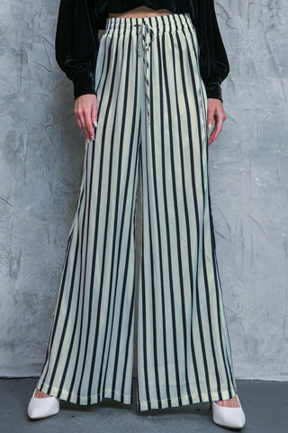 NOTHING TO REGRET SATIN PANTS - Glamourous Grace