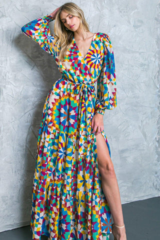EVERYTHING I LOVE WOVEN MAXI DRESS - Glamourous Grace