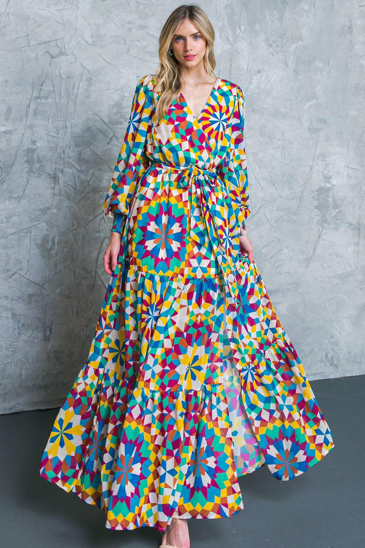 EVERYTHING I LOVE WOVEN MAXI DRESS - Glamourous Grace
