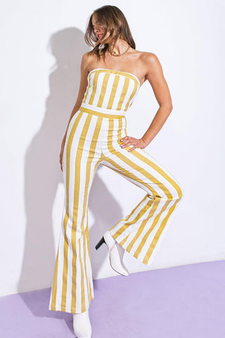 GRACEFUL APPEARANCE TWILL JUMPSUIT - Glamourous Grace