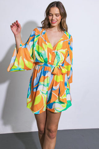 QUITTING TIME WOVEN ROMPER - Glamourous Grace