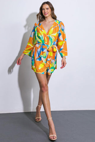 QUITTING TIME WOVEN ROMPER - Glamourous Grace