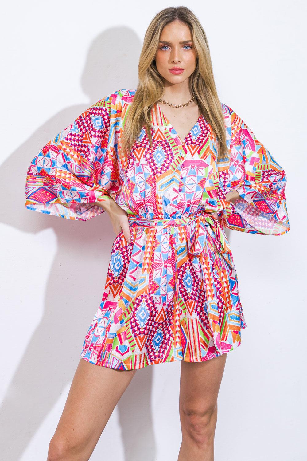 IN THE LEAVES WOVEN ROMPER - Glamourous Grace