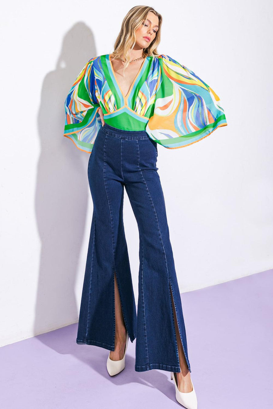 THERE FOR YOU DENIM PANTS - Glamourous Grace