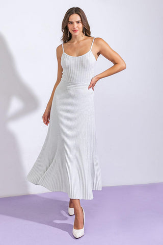 GONE IN A BLINK KNIT DRESS - Glamourous Grace