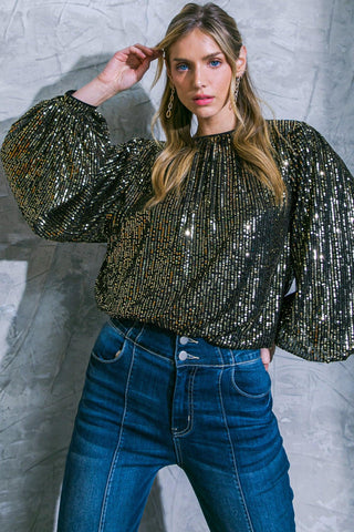 HOPE YOU REMEMBER SEQUIN TOP - Glamourous Grace