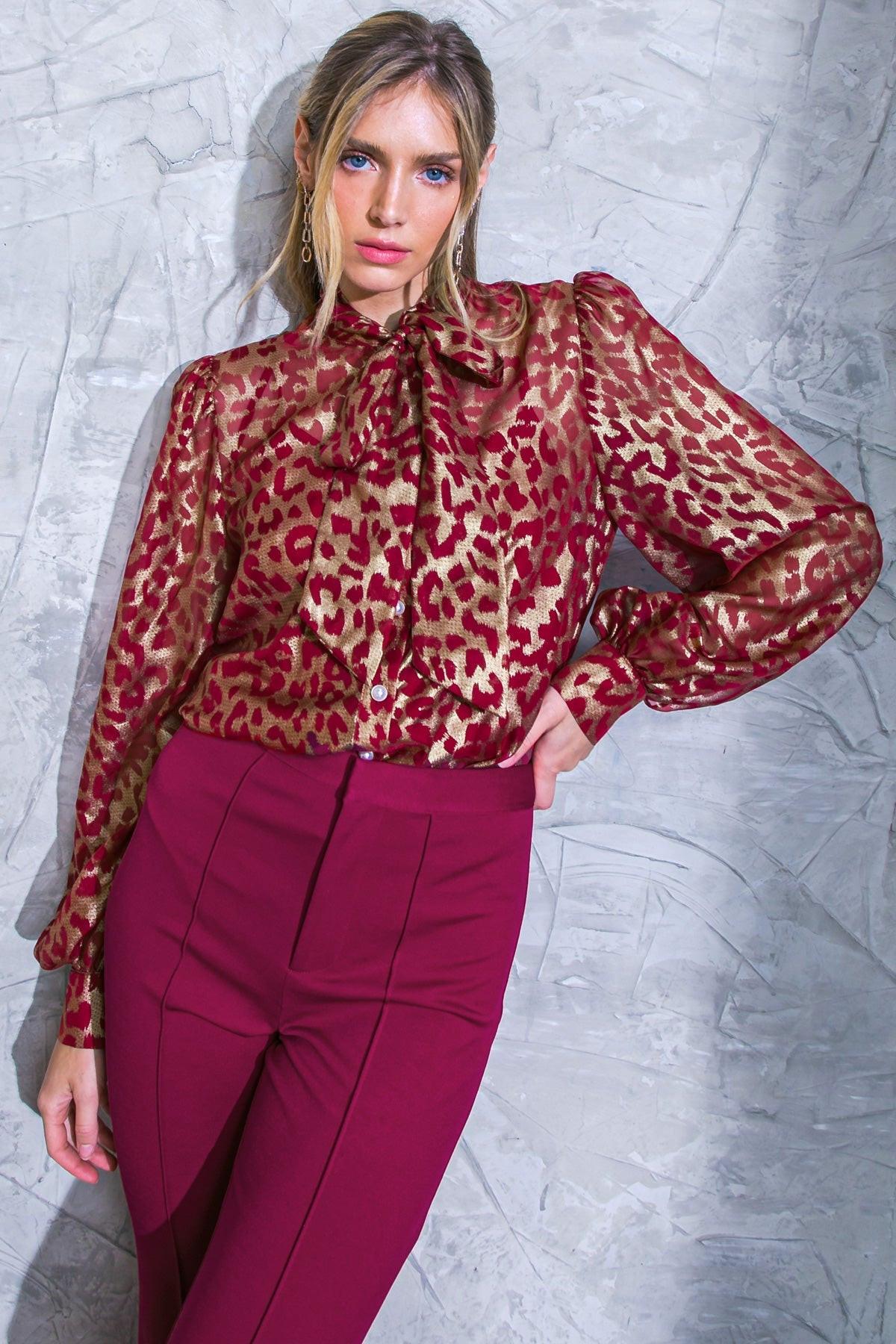 BEYOND COMPARE SEMI-SHEER TOP - Glamourous Grace