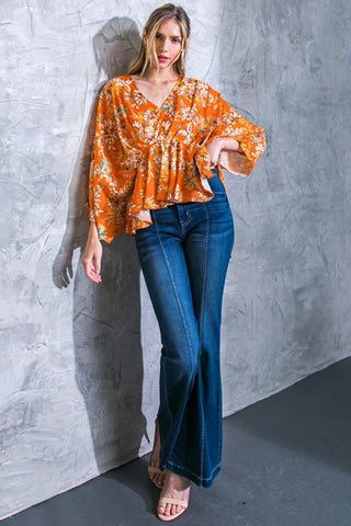 FIND YOU WELL WOVEN TOP - Glamourous Grace