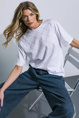 PRETTY PERCEPTION KNIT TOP - Glamourous Grace