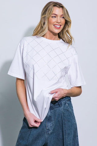 PRETTY PERCEPTION KNIT TOP - Glamourous Grace