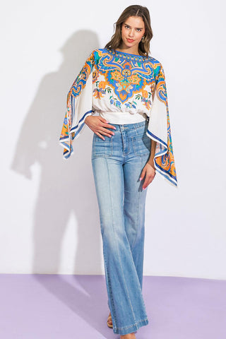 RIGHT THIS WAY WOVEN TOP - Glamourous Grace