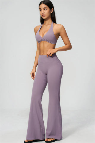 The Lox Sports Bra Flared Leggings 2-Piece Set