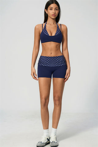 The Enliven Sports Bra Shorts 2-Piece Set