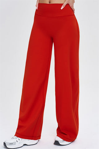 The Stride Crop Top Straight Leg Pants 2-Piece Set