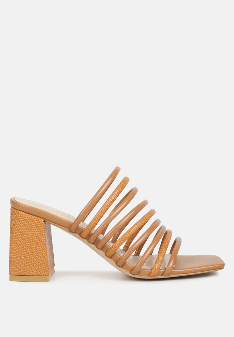 Fairleigh Strappy Slip On Sandals - Glamourous Grace