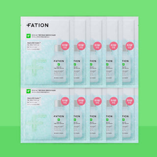FATION Nosca9 Trouble Serum Mask Sheet 25mlX10ea