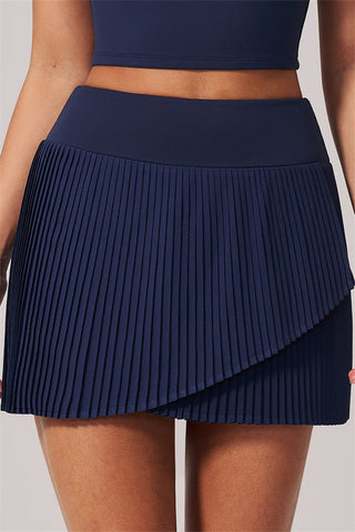 The Ziv Polo Crop Top Tennis Dress 2-Piece Set