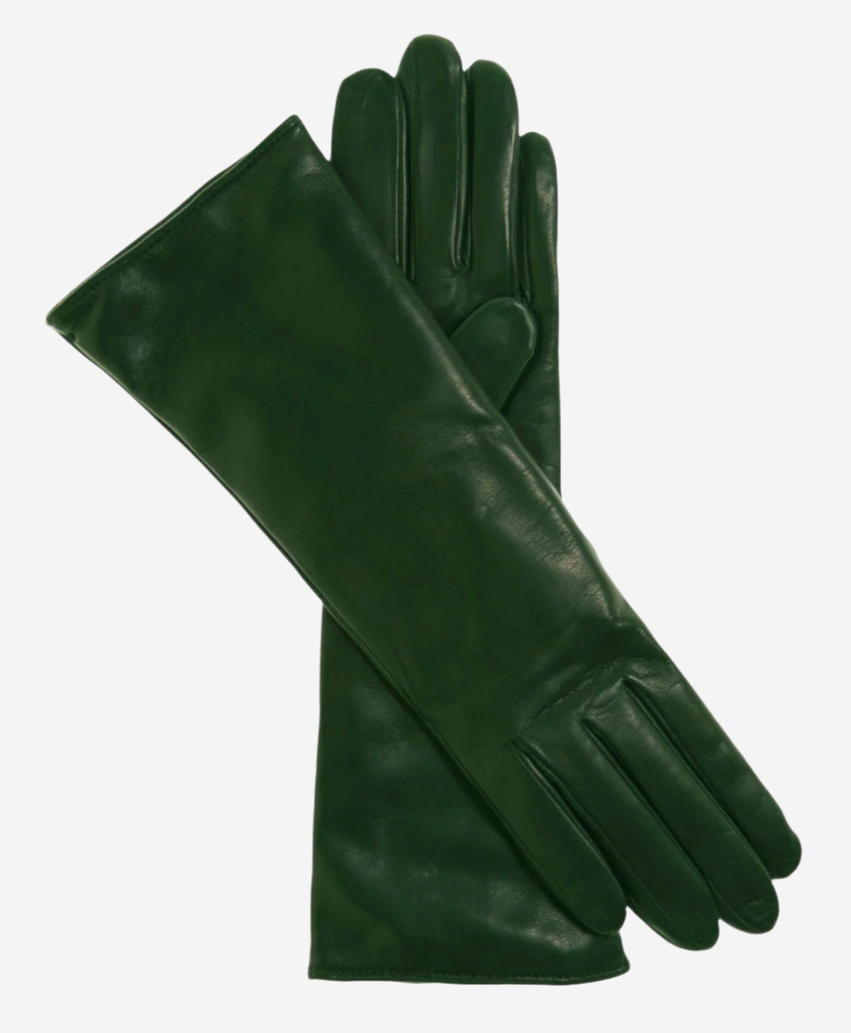 Camilla (forest) - Italian "4 button length" cashmere lined leather gloves - Glamourous Grace
