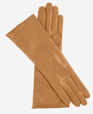 Camilla (vac) - Italian "4 button length" cashmere lined leather gloves - Glamourous Grace
