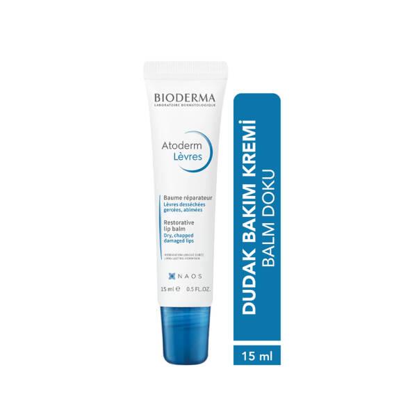 Bioderma Atoderm Lip Balm - Moisturizing Lip Care with Shea Butter & Avocado Oil for Dry, Chapped Lips - Glamourous Grace