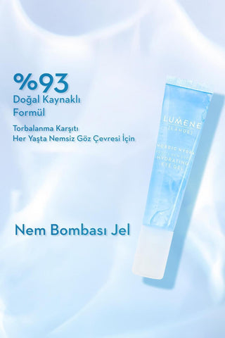 Lumene Eye Care Gel - Long Lasting Moisturizing Anti-Wrinkle Eye Cream for Dry Skin - Glamourous Grace