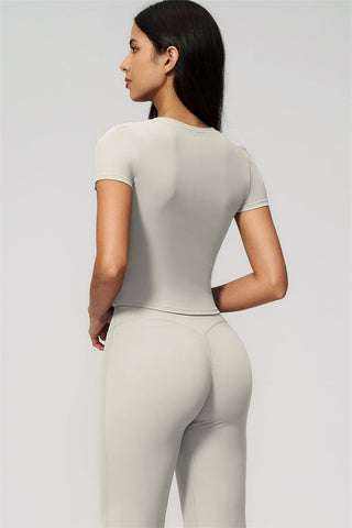 The Zura T-shirt Flared Leggings 2-Piece Set