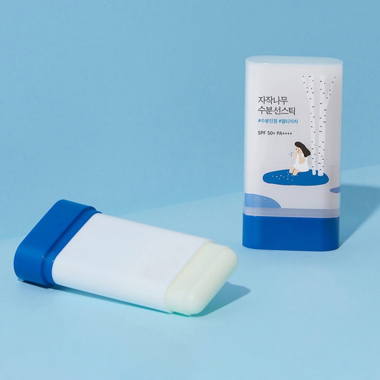 Round Lab Birch Juice Moisturizing Sunscreen Stick - Glamourous Grace