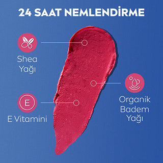 Nivea Colored Lip Care Cream Pink 0.17oz - SPF 30 Moisturizer | 3-in-1 - Glamourous Grace