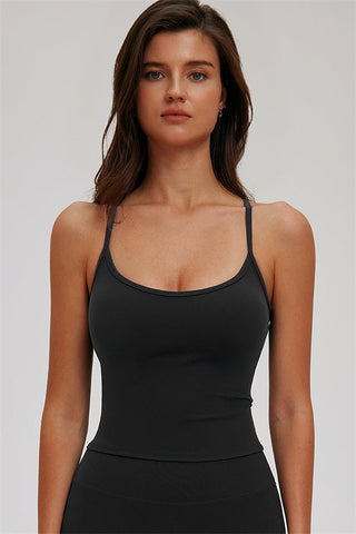 The Svelte Cross Back Tank Top Shorts 2-Piece Set