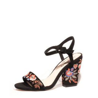 Feisty Embroidered Heels - Glamourous Grace