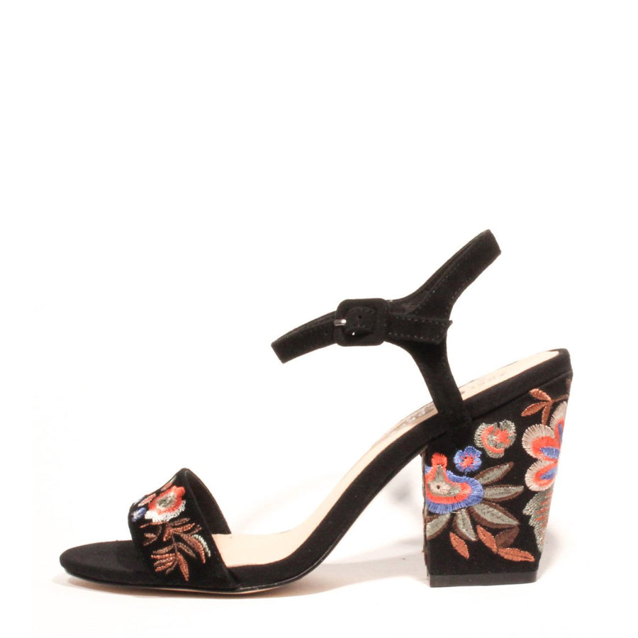 Feisty Embroidered Heels - Glamourous Grace
