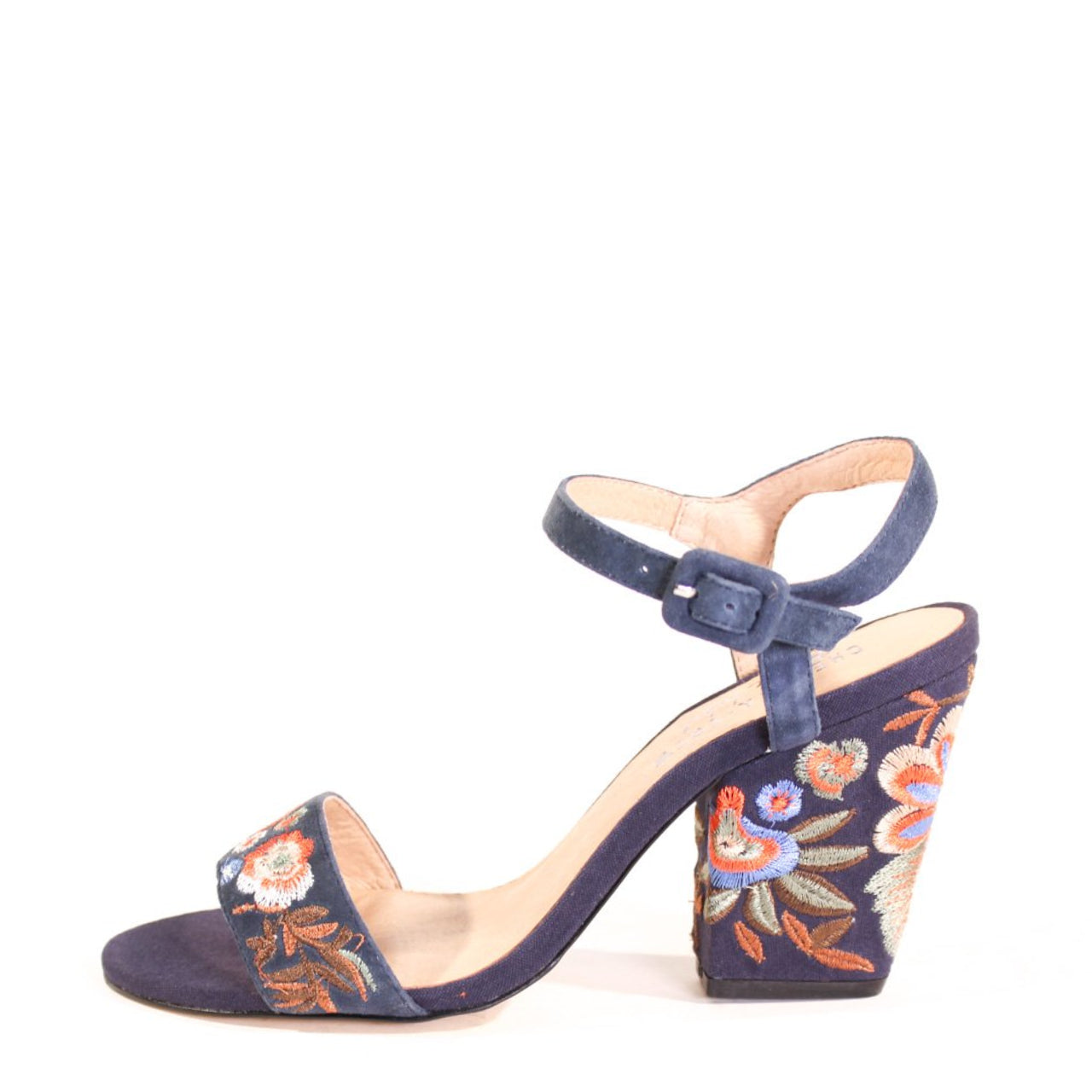 Feisty Embroidered Heels - Glamourous Grace