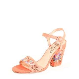 Feisty Embroidered Heels - Glamourous Grace