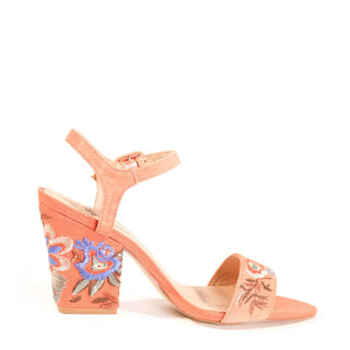 Feisty Embroidered Heels - Glamourous Grace