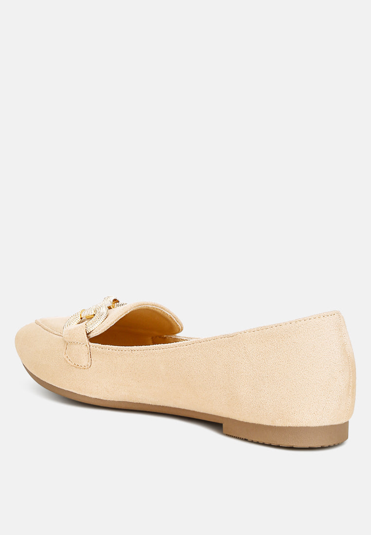Fembot Horsebit Detail Flexible Loafers - Glamourous Grace