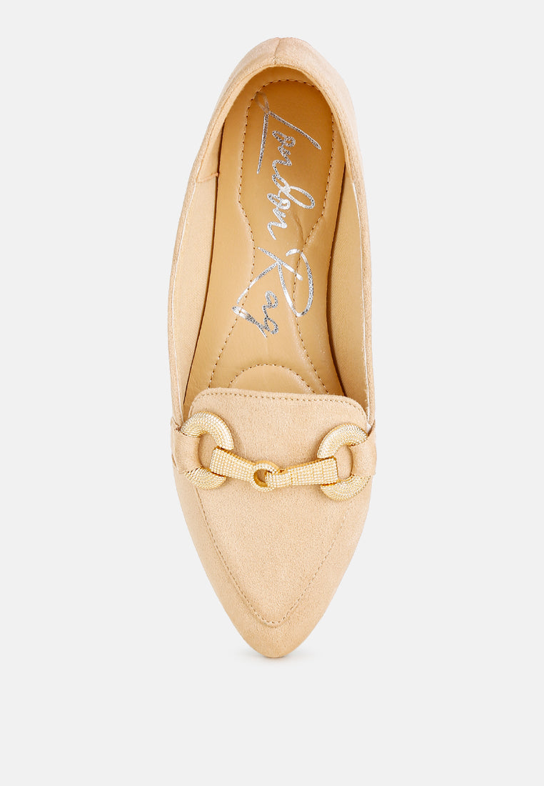 Fembot Horsebit Detail Flexible Loafers - Glamourous Grace