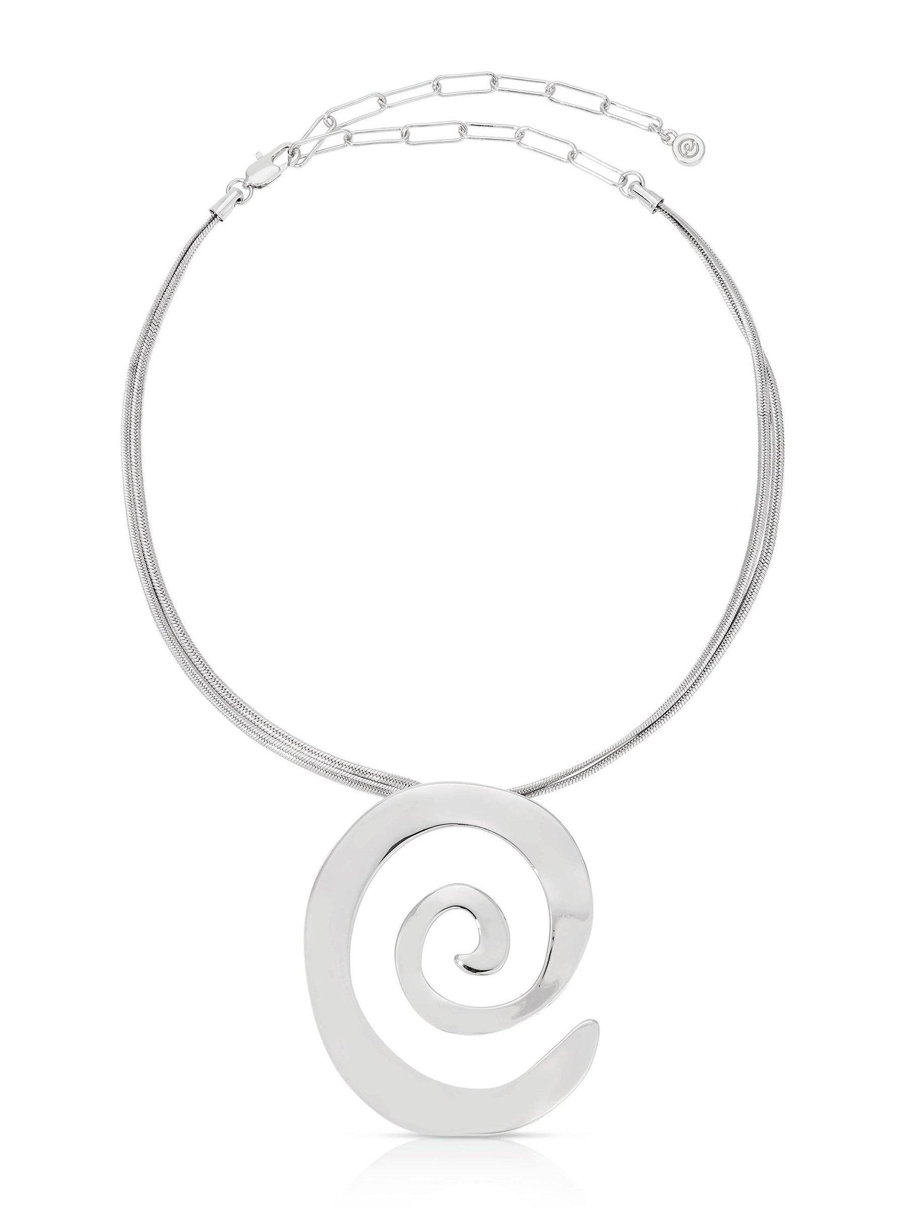 Aura Swirl Necklace