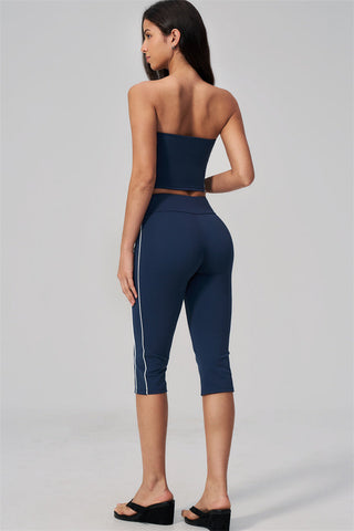 The Breathe Tube Top Capri Leggings 2-Piece Set