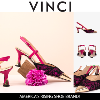 The Bali Fuchsia Leather Slingback Women Sandal - Glamourous Grace