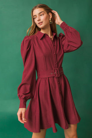 WRAPPED UP IN LOVE MINI DRESS - Glamourous Grace
