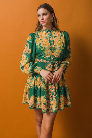 FURTHERST THING WOVEN MINI DRESS - Glamourous Grace