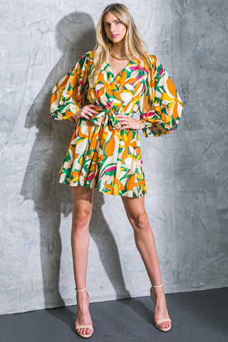 DARING HEART WOVEN MINI DRESS - Glamourous Grace